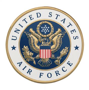 I Remember Urn - Air Force Emblem 